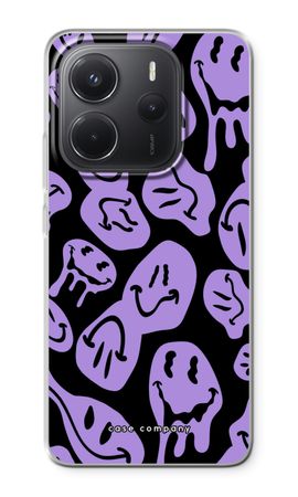 Melting Smiley - Purple