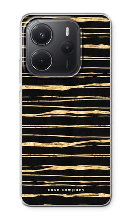 Goldfarbene Streifen