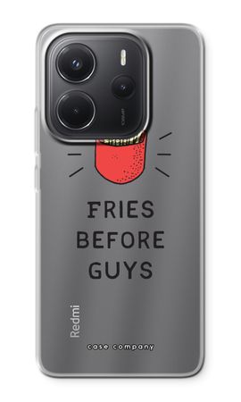 Fries before guys