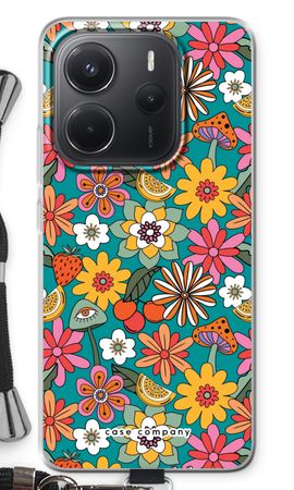 Retro Flowers N°2 - Blue