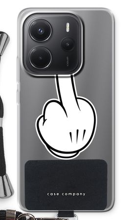 Middle finger black