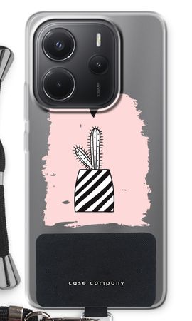 Black and white cactus