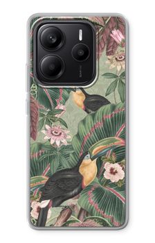 Tropical jungle toucan