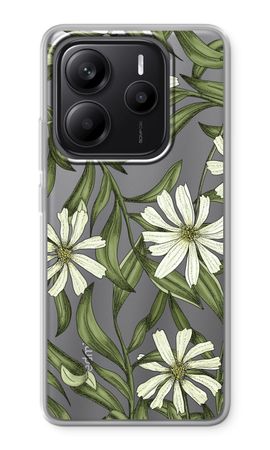 White flower pattern