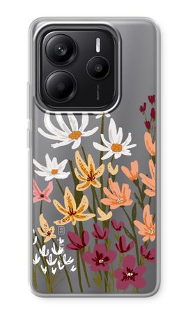 Painted wildflowers