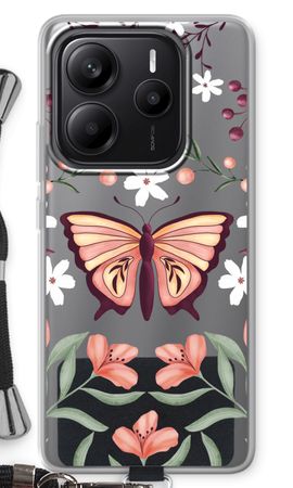 Butterfly in a floral world