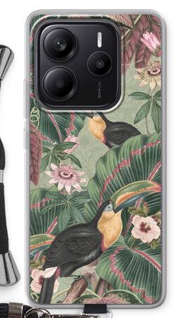 Tropical jungle toucan