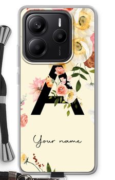 Flirty Flowers Monogram