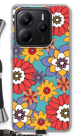 Retro Flowers - Blue