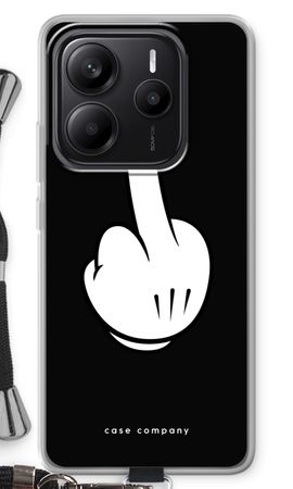 Middle finger black