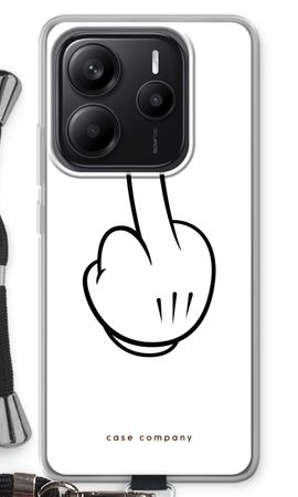 Middle finger white