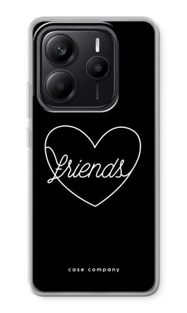 Friends heart black