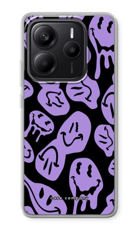 Melting Smiley - Purple