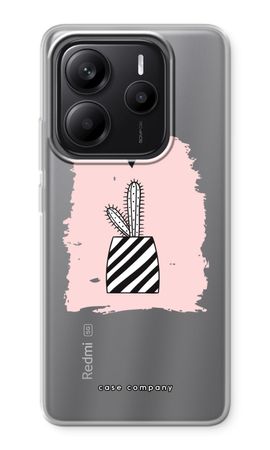 Black and white cactus