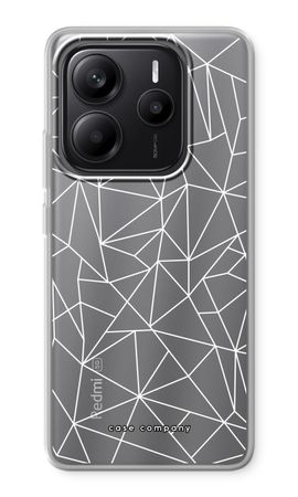 Geometric lines white