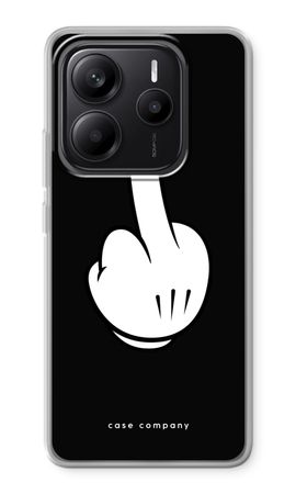 Middle finger black