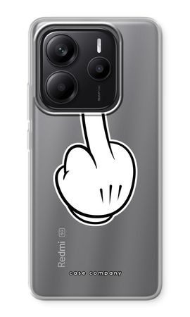 Middle finger black