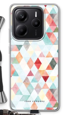 Coloured triangles pastel