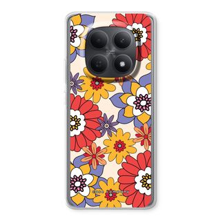 Retro Blumen - Gelb