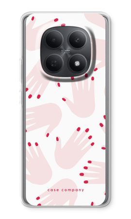 Hands pink
