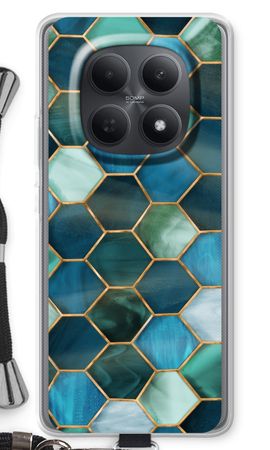 Hexagons in stained glass