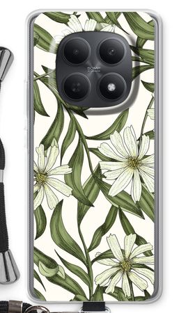 White flower pattern