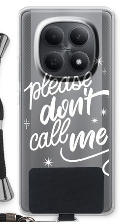 Don't call