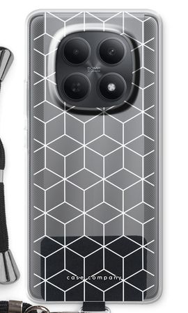 Cubes black and white