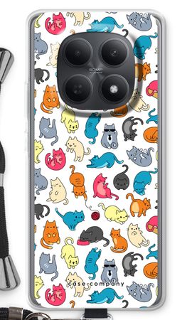 Colourful cats
