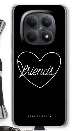 Friends heart black