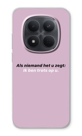 Ik ben trots op u