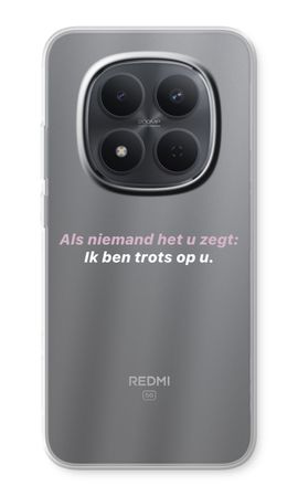 Ik ben trots op u