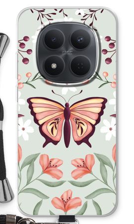 Butterfly in a floral world