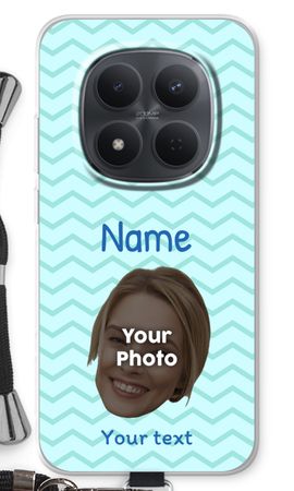 Personalisiertes Gesicht - Streifendesign