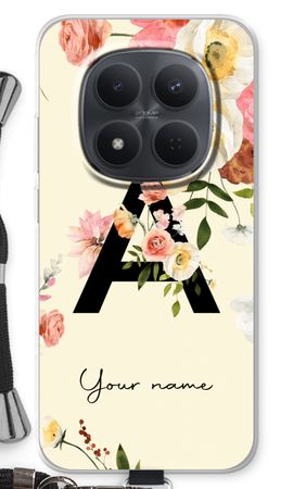 Flirty Flowers Monogram