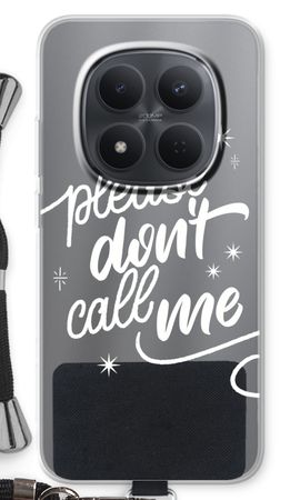 Don't call