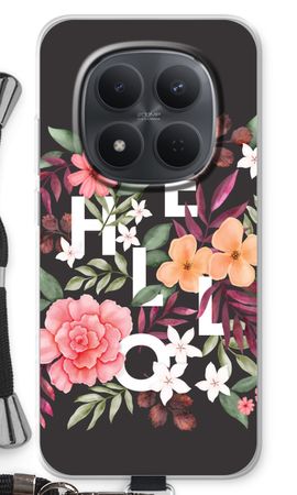Hello in flowers