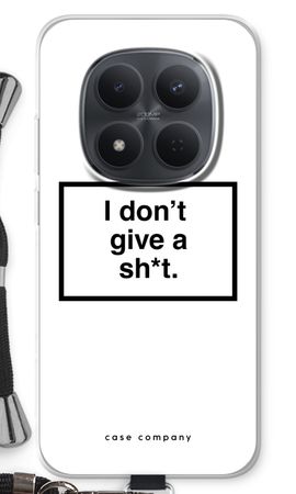 Don't give a shit