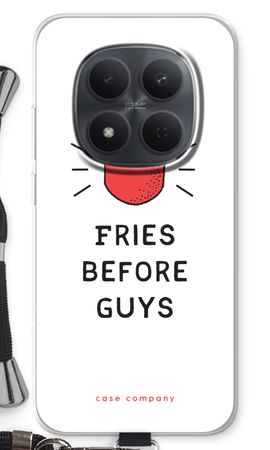 Fries before guys