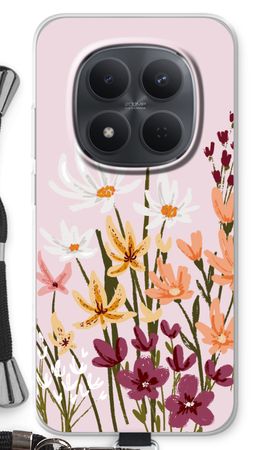 Painted wildflowers