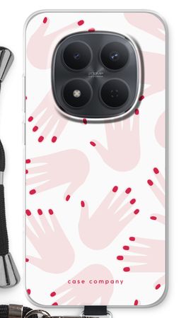 Hands pink