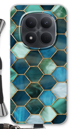 Hexagons in stained glass