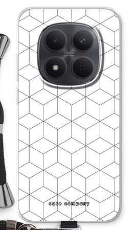 Cubes black and white