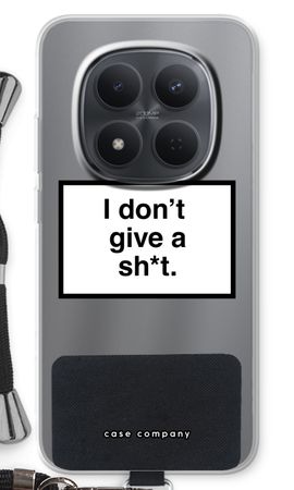 Don't give a shit