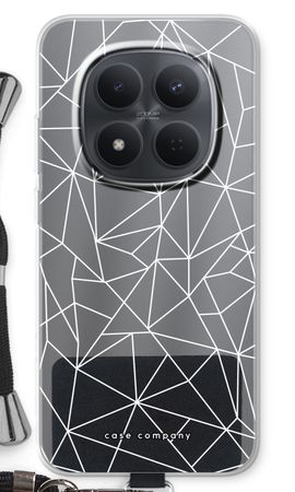 Geometric lines white