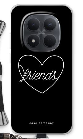 Friends heart black