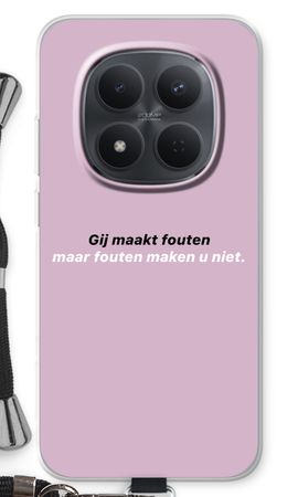 Fouten maken u niet
