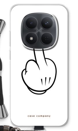 Middle finger white