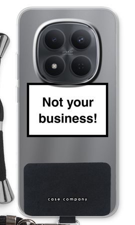 Not your business