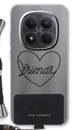 Friends heart black